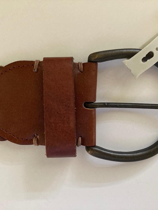 Liz Claiborne Brown Braided Leather Belt/Adjustable At Any  display picture 3